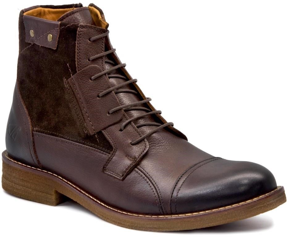 freeFoot 6558 itali Kanyak-Bordo Erkek Bot