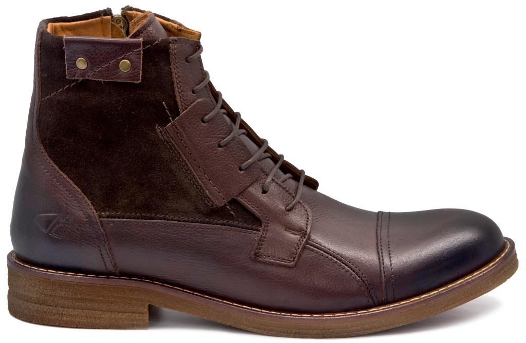 freeFoot 6558 itali Kanyak-Bordo Erkek Bot