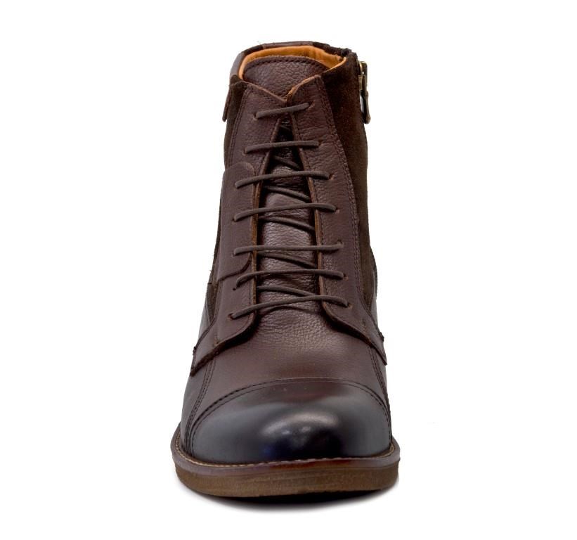 freeFoot 6558 itali Kanyak-Bordo Erkek Bot