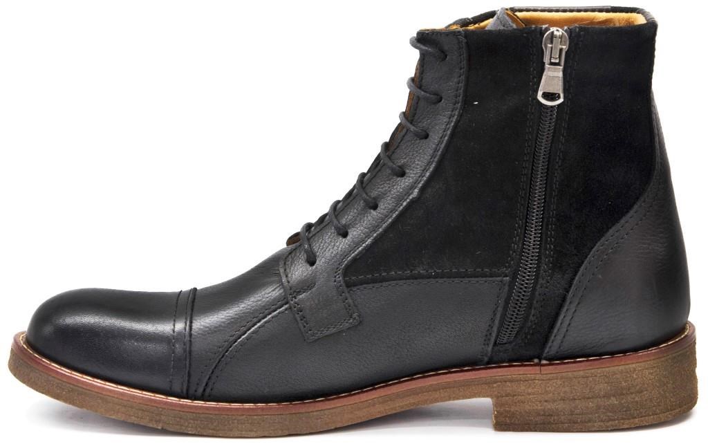 FreeFoot 6558 Siyah Deri Erkek Bot