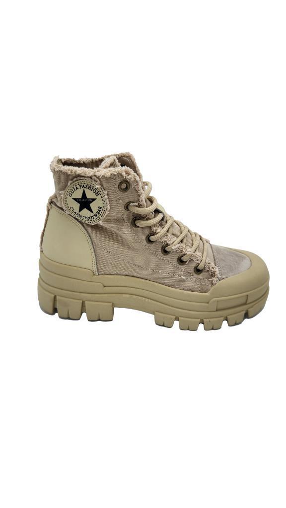 Guja 23K373 Bej Kadın Sneaker