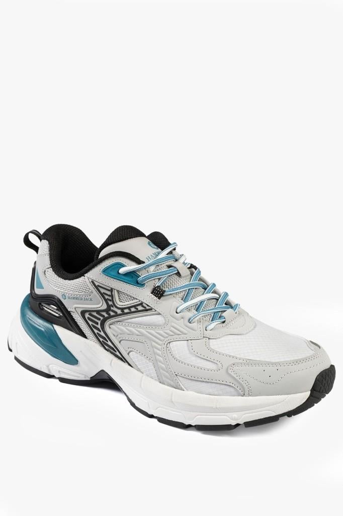 Hammerjack 101 25602-M Beyaz/Siyah/Petrol Erkek Sneaker