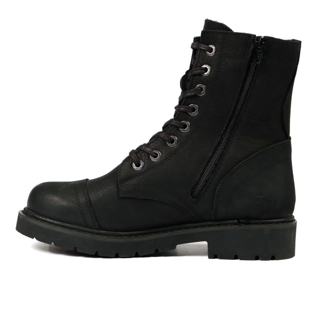 HammerJack 102 18505-G Siyah Dock Step Kadın Bot