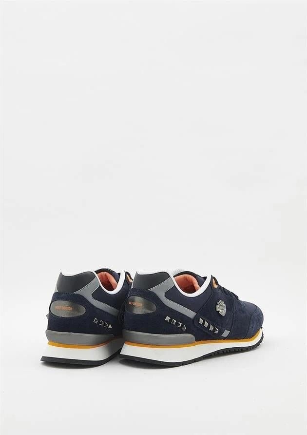 Harley Davidson 021M100575 Buick GNX Lacivert/Turuncu Erkek Sneaker