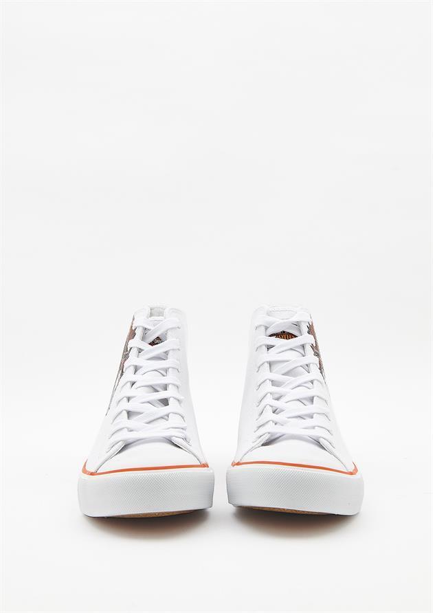 Harley Davidson 023M100358 Pittsburgh White Erkek Sneaker