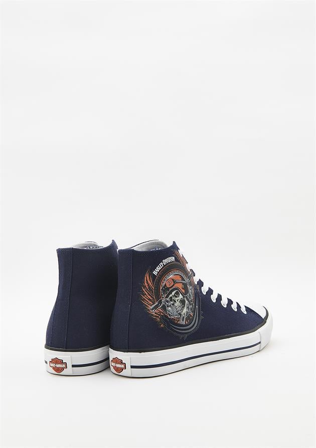 Harley Davidson 023M100358 Pittsburgh Navy Erkek Sneaker