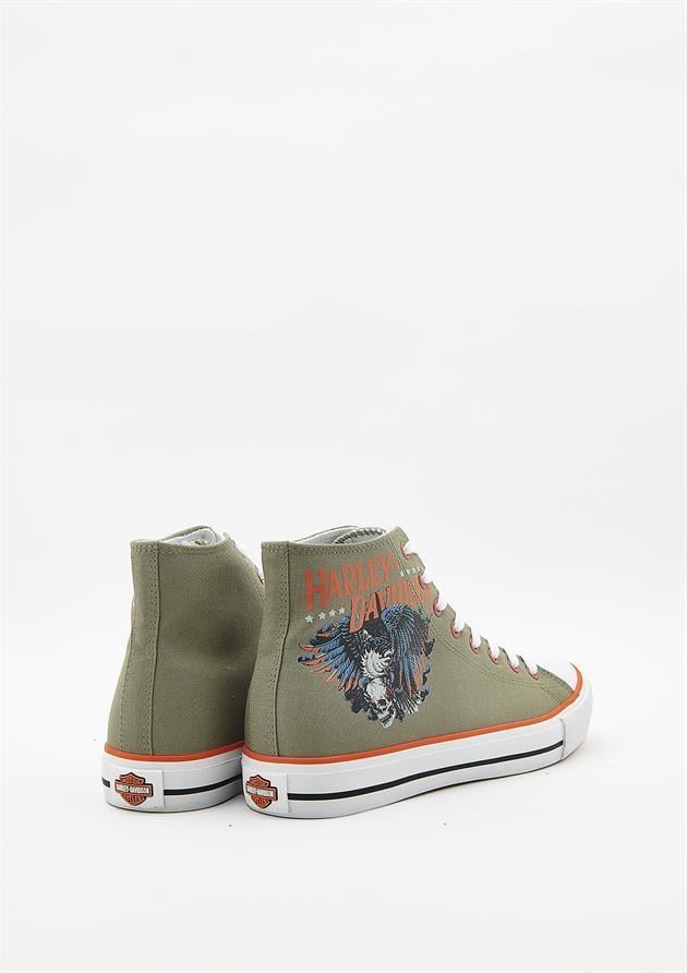 Harley Davidson 023M100359 Phoenix Khaki Erkek Sneaker