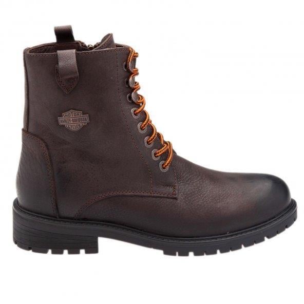 Harley Davidson Adam 509-11 Brown Deri Erkek Bot