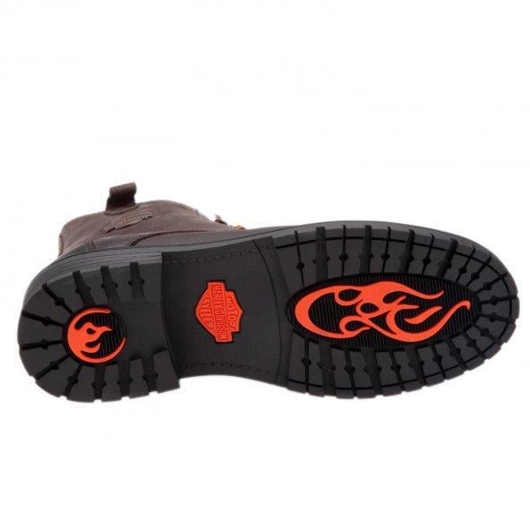 Harley Davidson Adam 509-11 Brown Deri Erkek Bot