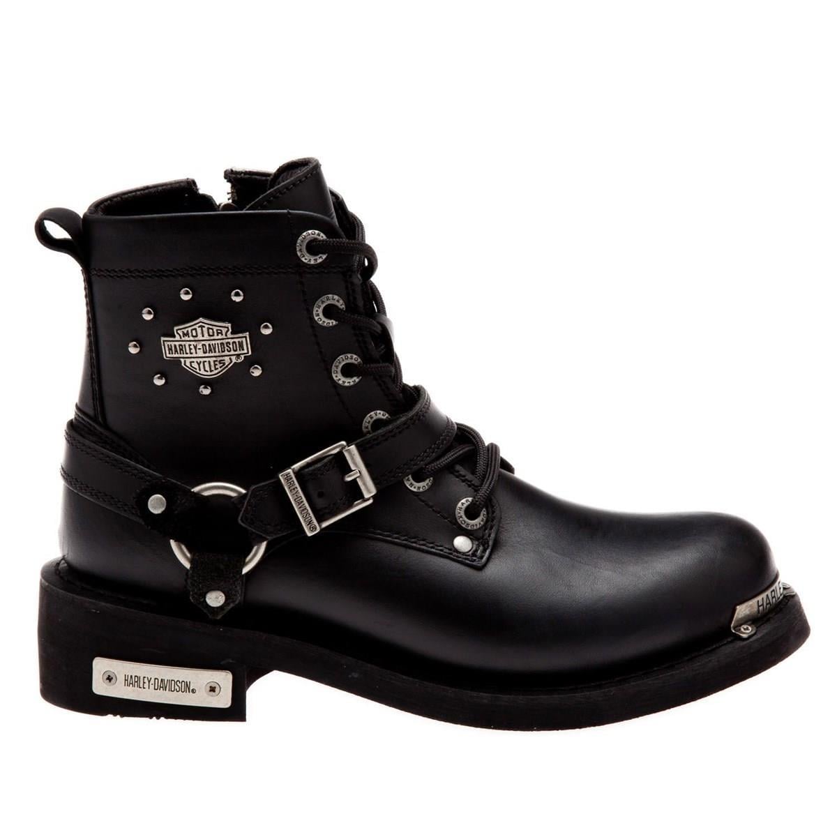 Harley Davidson Becky Black Deri Kadın Bot