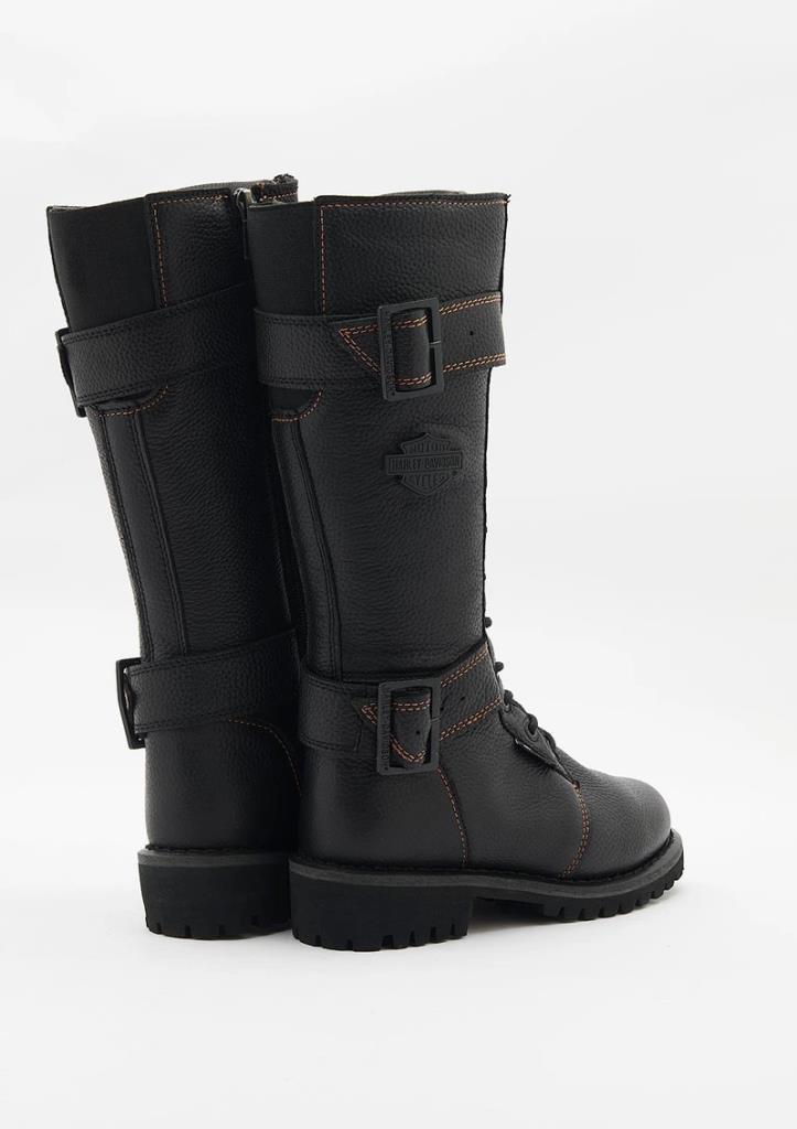 Harley Davidson Belhaven Waterproof Black Kadın Çizme