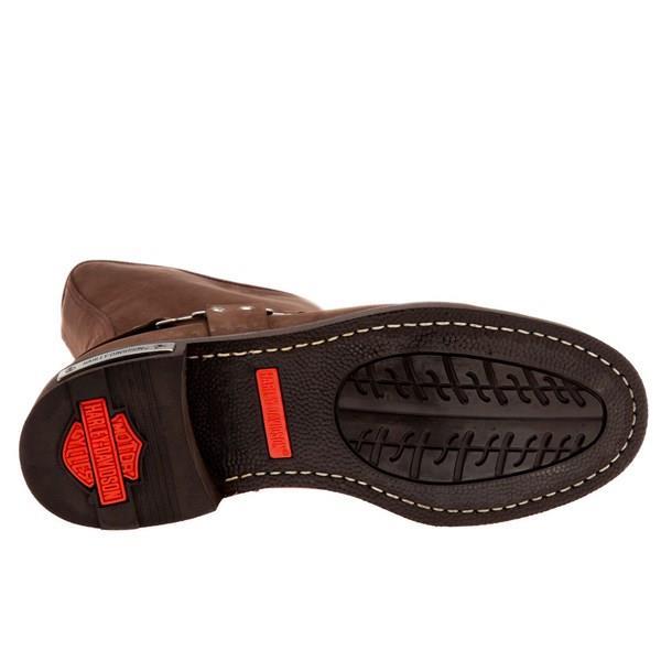 Harley Davidson Dean Dark Brown Nubuk Erkek Çizme