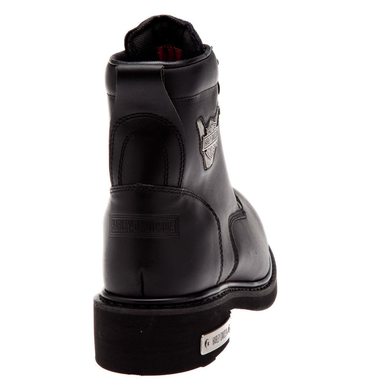 Harley Davidson Gibson Black Deri Erkek Bot