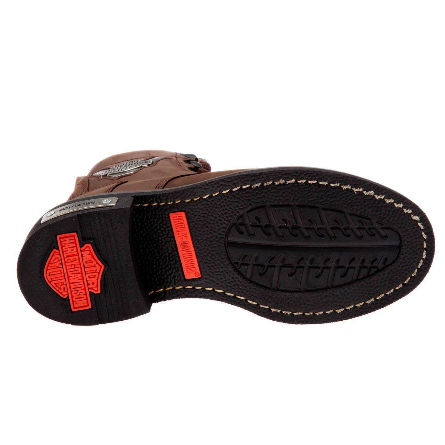 Harley Davidson Gibson Dark Brown Nubuk Kadın Bot