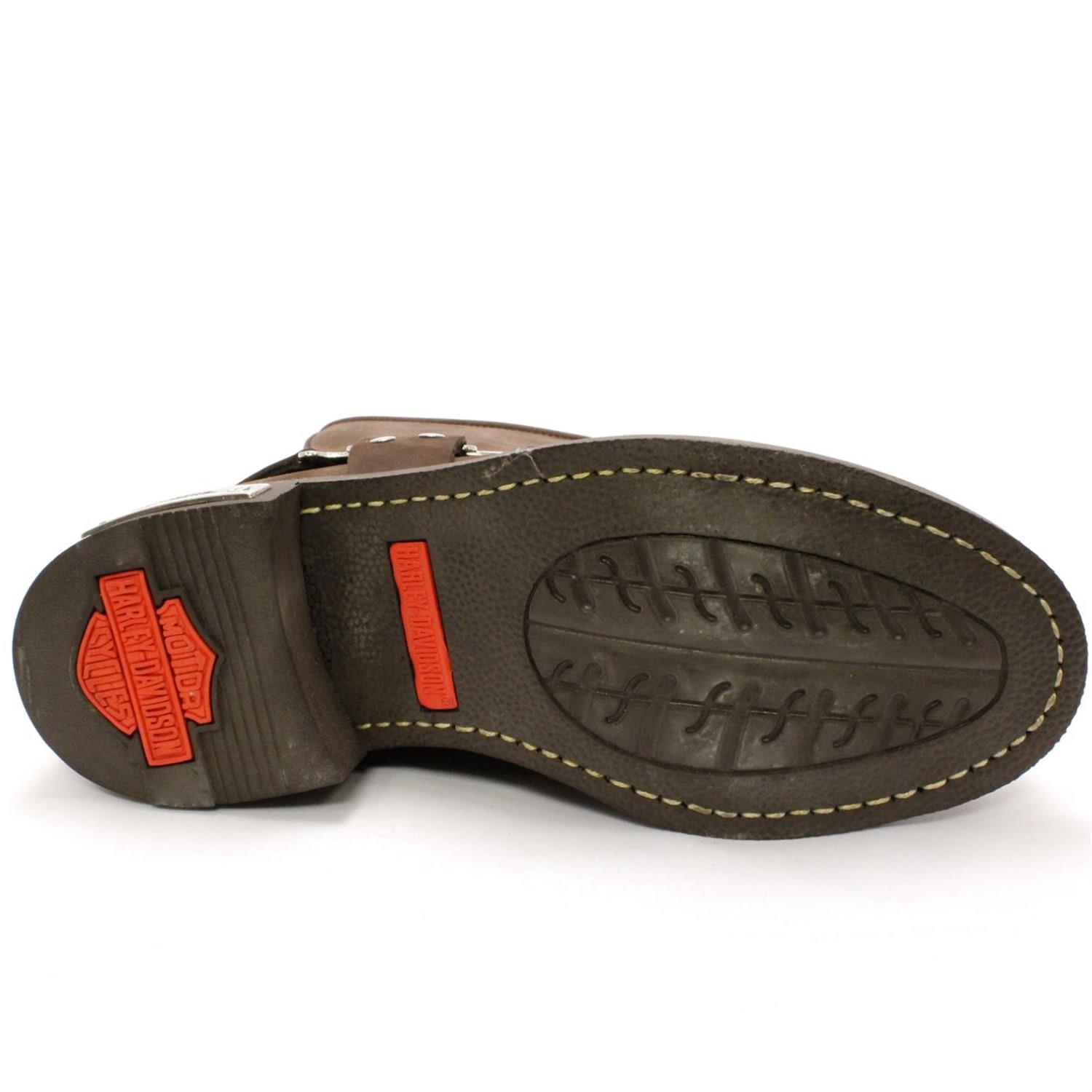 Harley Davidson Ian Dark Brown Nubuk Erkek Çizme