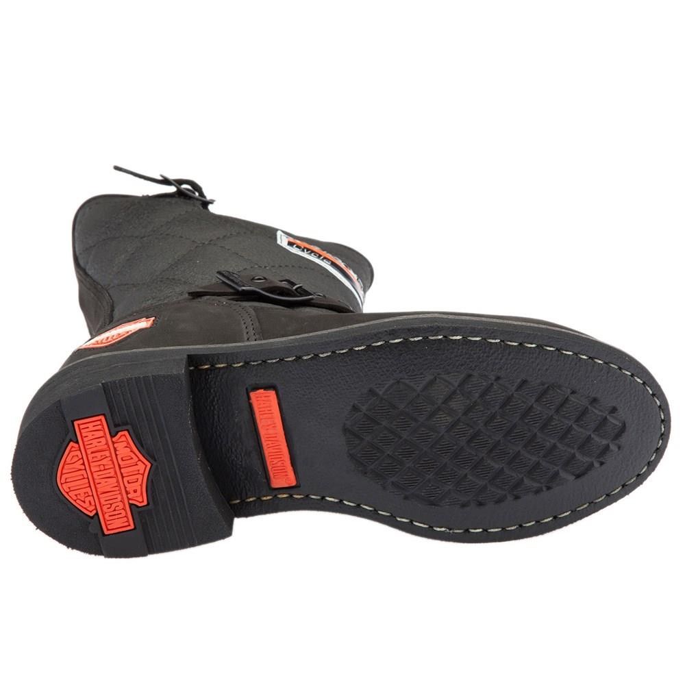 Harley Davidson Laconia 644 Black Nubuk Kadın Çizme