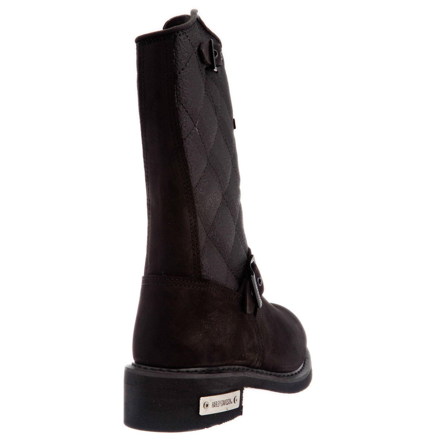 Harley Davidson Laconia 644 Y Black Nubuk Erkek Çizme