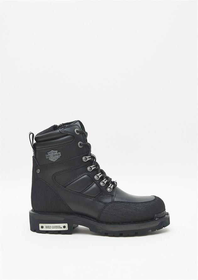 Harley Davidson Millo Black Deri Erkek Bot