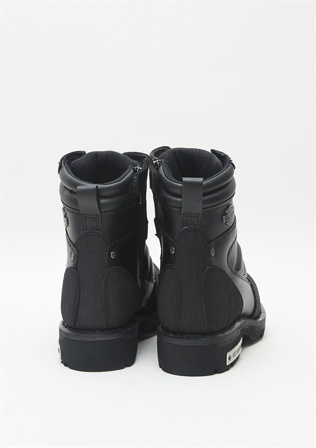 Harley Davidson Millo Black Deri Erkek Bot