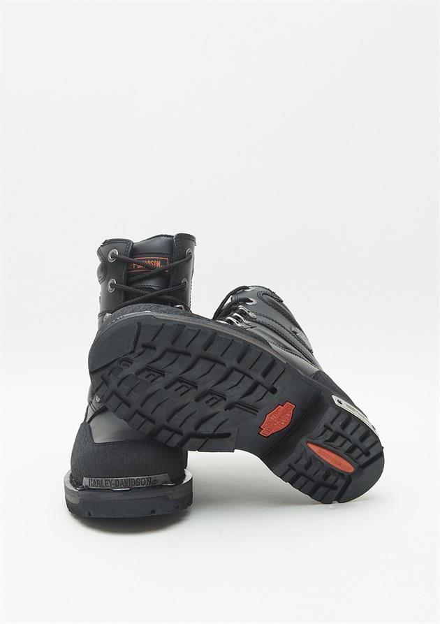 Harley Davidson Millo Black Deri Erkek Bot