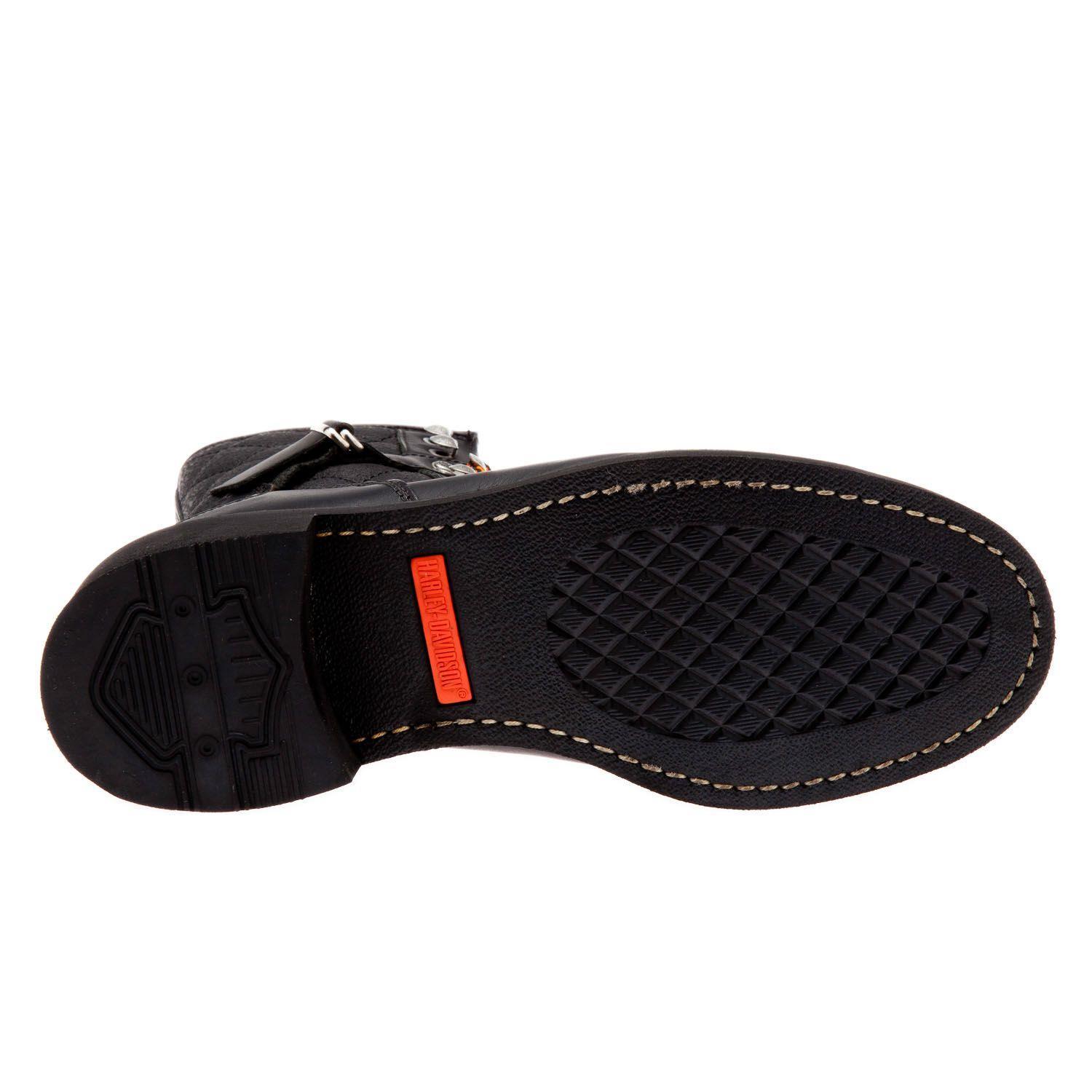 Harley Davidson New Worker Black Deri Erkek Bot