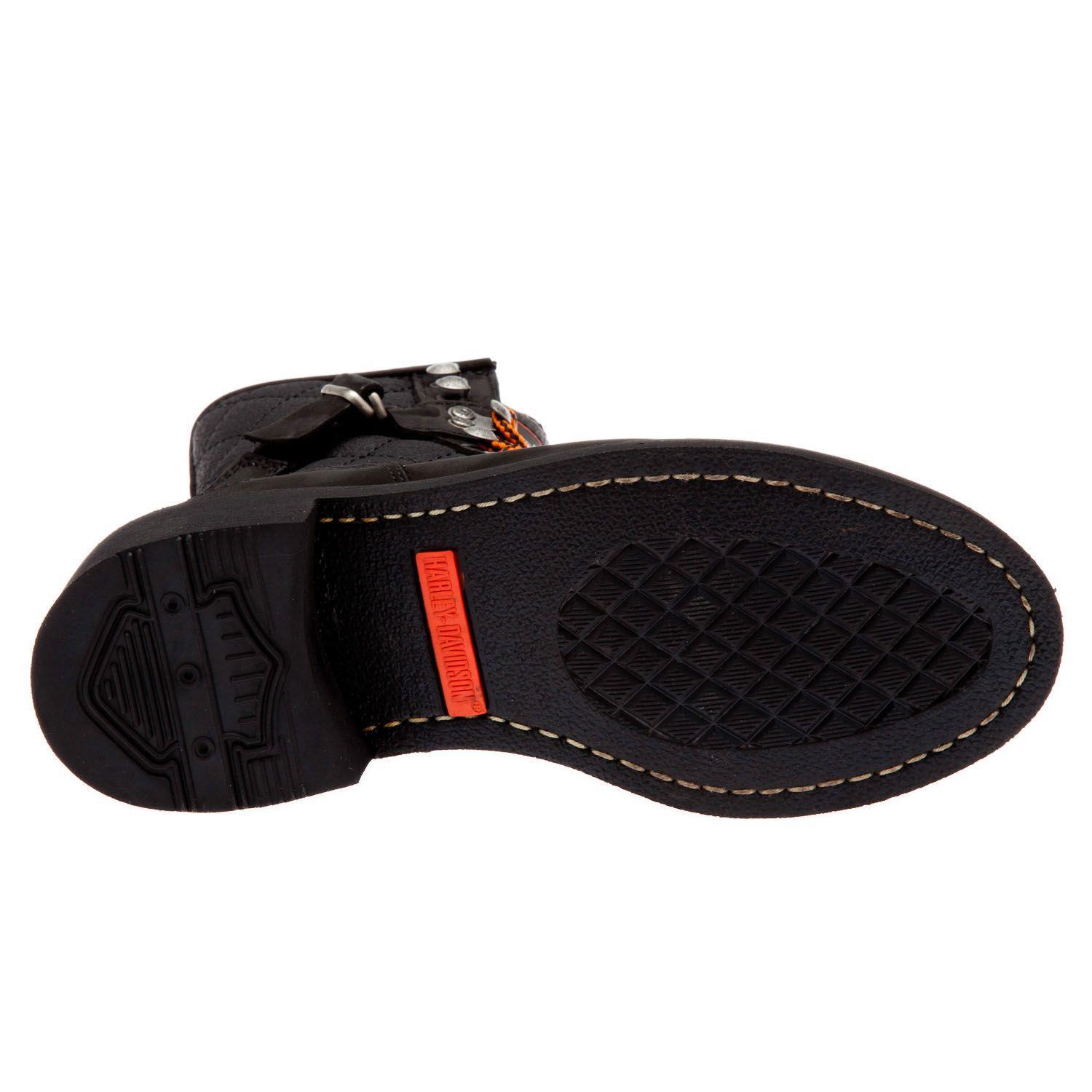 Harley Davidson New Worker Black Nubuk Kadın Bot
