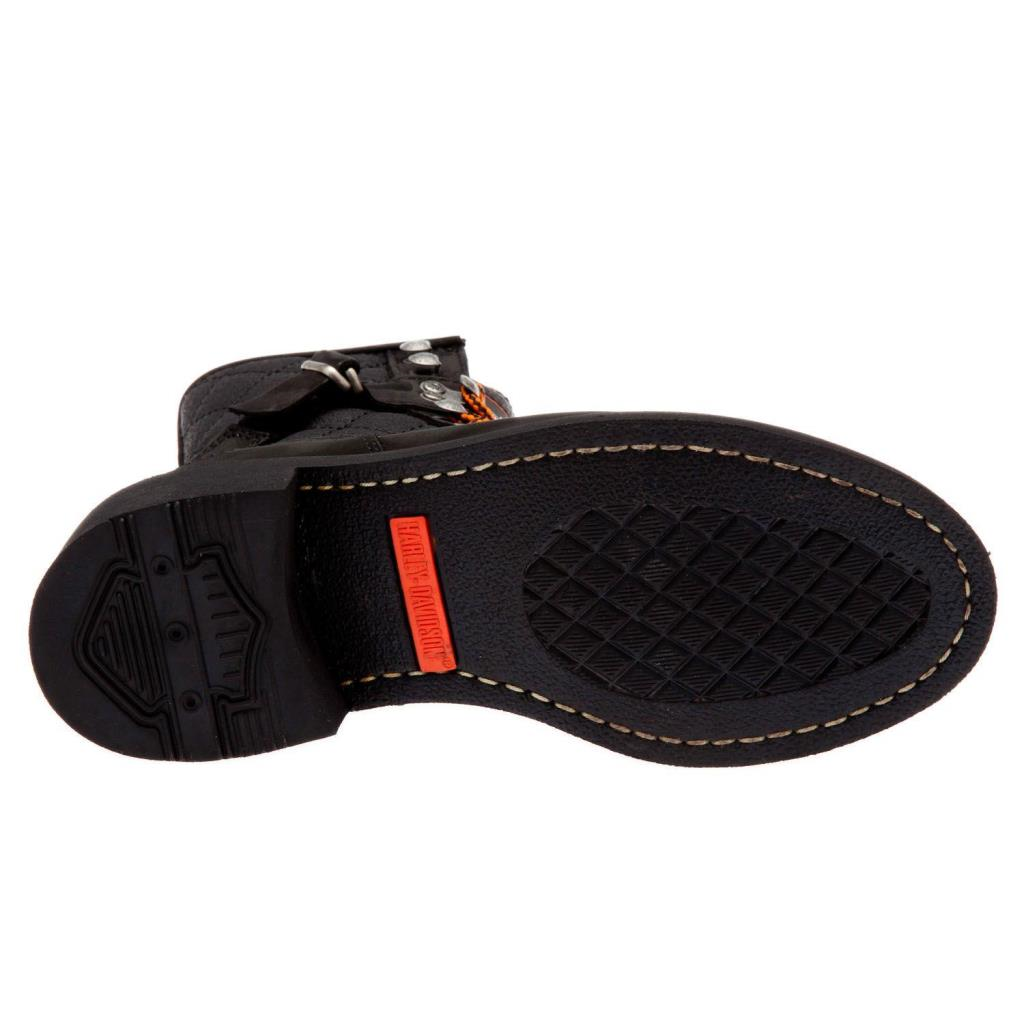 Harley Davidson New Worker Black Nubuk Erkek Bot