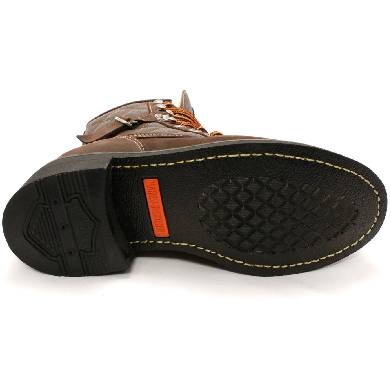 Harley Davidson New Worker Dark Brown Crazy Deri Kadın Bot