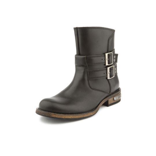 Harley Davidson Patrick Black Deri Erkek Bot