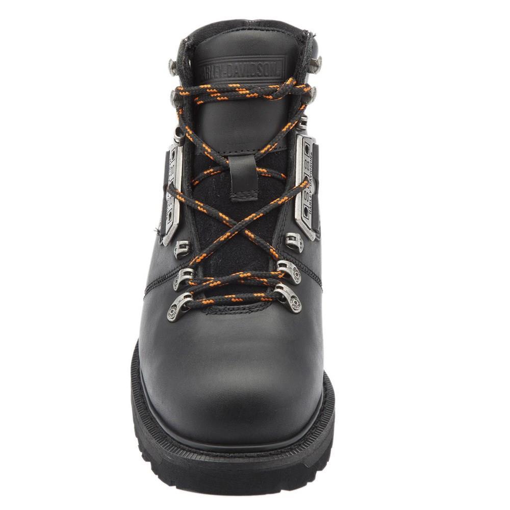 Harley Davidson Templin Lo Black Nubuk Erkek Bot