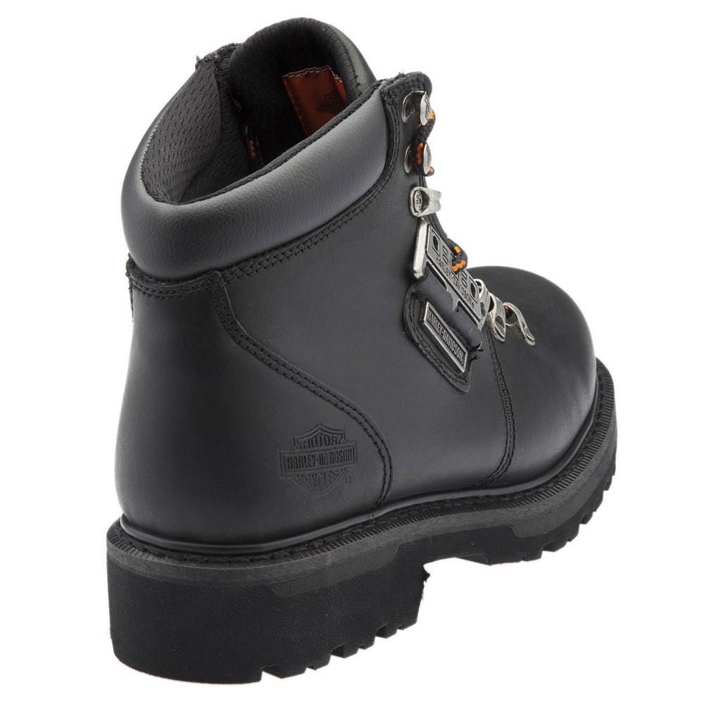 Harley Davidson Templin Lo Black Nubuk Erkek Bot