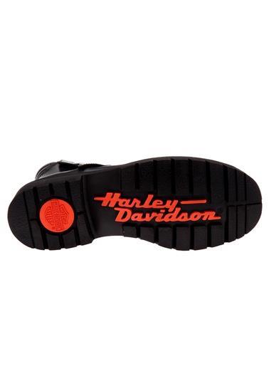 Harley Davidson Travis 6 Black Deri Erkek Bot
