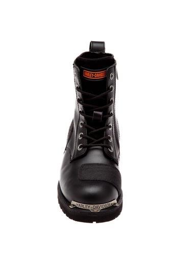 Harley Davidson Warren Black Deri Erkek Bot