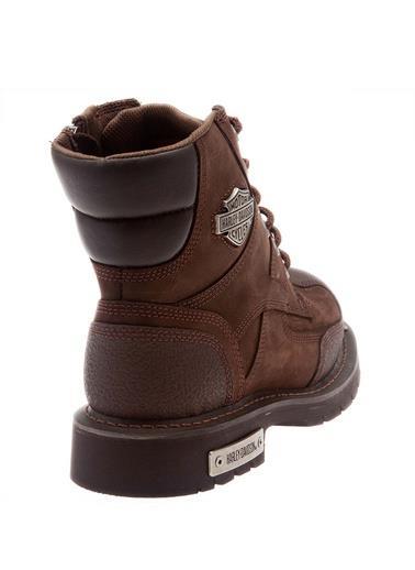 Harley Davidson  Zak Dark Brown Nubuk Erkek Bot
