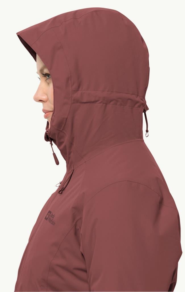 Jack Wolfskin 1111592_2191 Wisper Ins JKT W Apple Butter Kadın Outdoor Ceket
