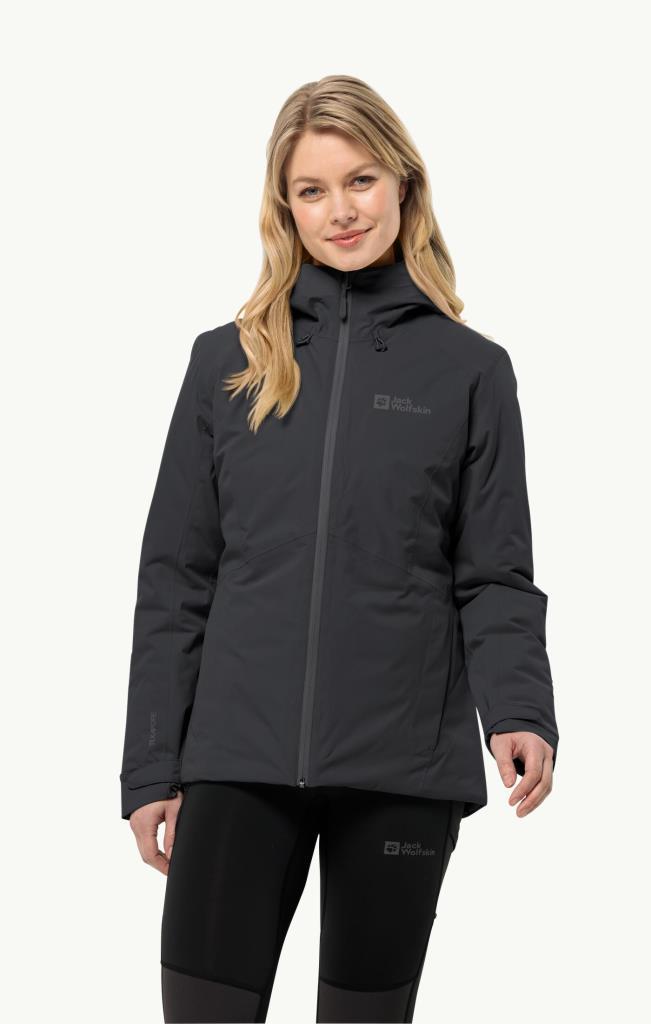 Jack Wolfskin 1111592_6000 Wisper Ins JKT W Black Kadın Outdoor Ceket