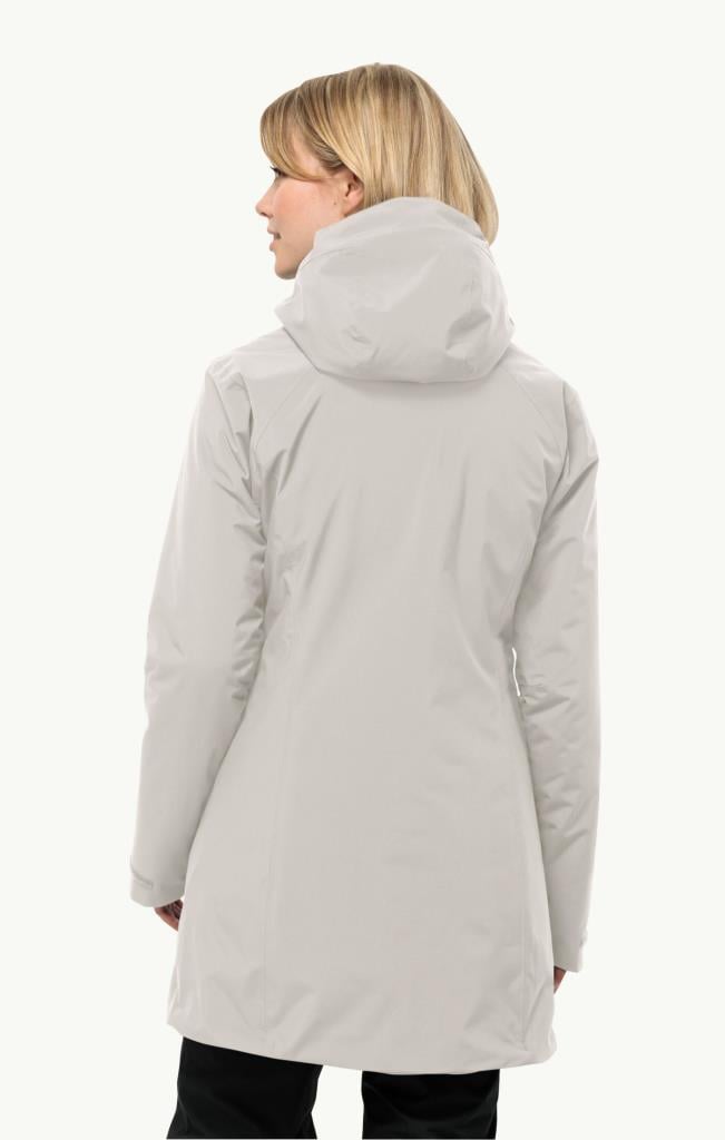 Jack Wolfskin 1115681_5609 Heidelstein Ins JKT W Dove Kadın Outdoor Ceket