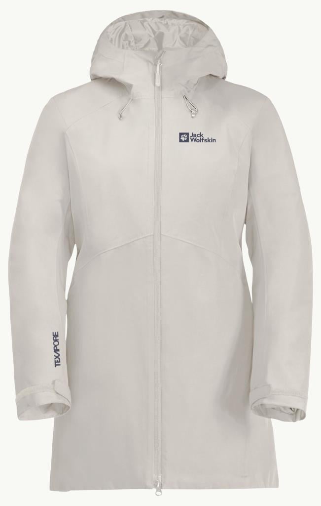 Jack Wolfskin 1115681_5609 Heidelstein Ins JKT W Dove Kadın Outdoor Ceket