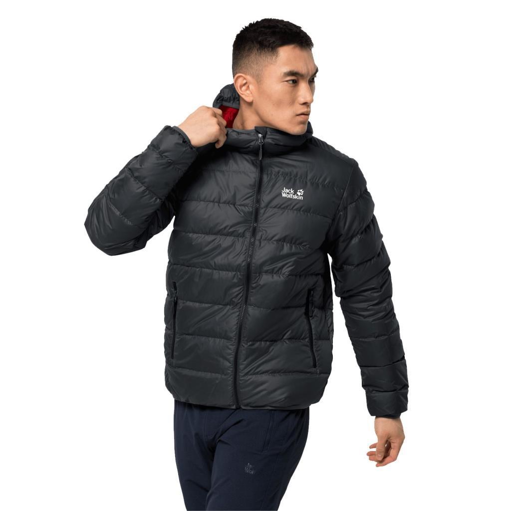 Jack Wolfskin 1200573_6352_002 Helium Men Phantom Erkek Outdoor Ceket