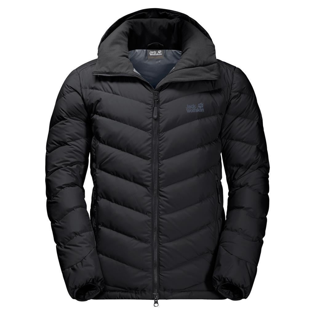 Jack Wolfskin 1203591_6000_004 Fairmont Men Black Erkek Outdoor Ceket
