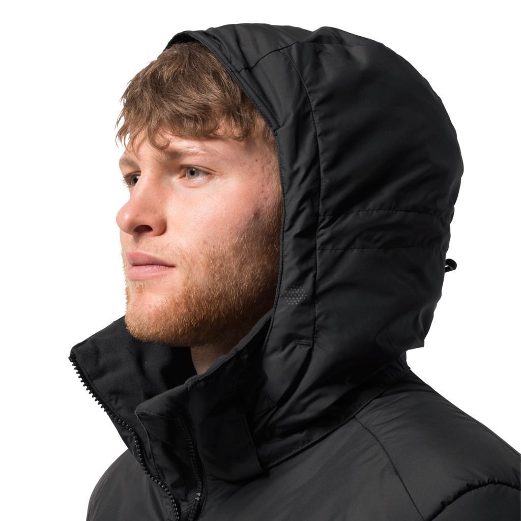 Jack Wolfskin 1203591_6000_004 Fairmont Men Black Erkek Outdoor Ceket
