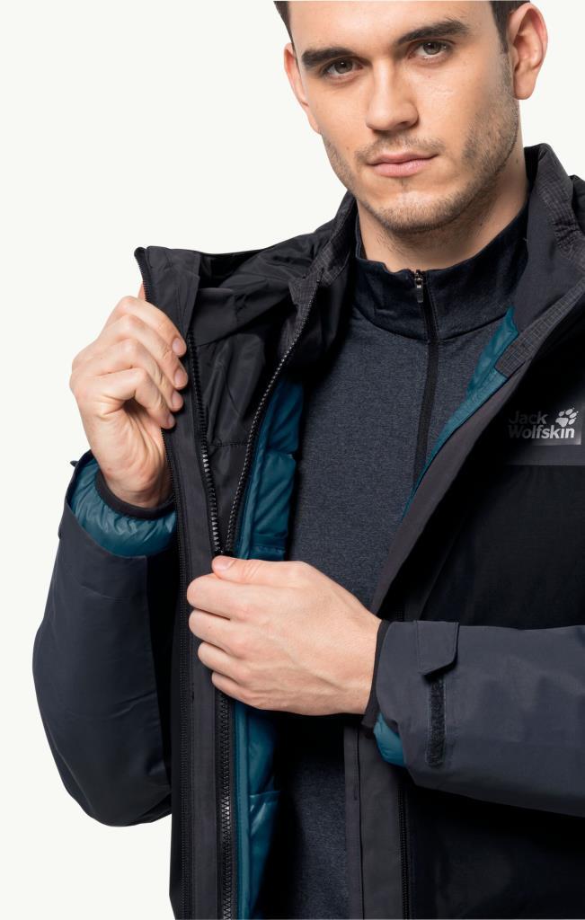 Jack Wolfskin 1206622_4133 DNA Tundra Down JKT M Blue Coral Erkek Outdoor Ceket
