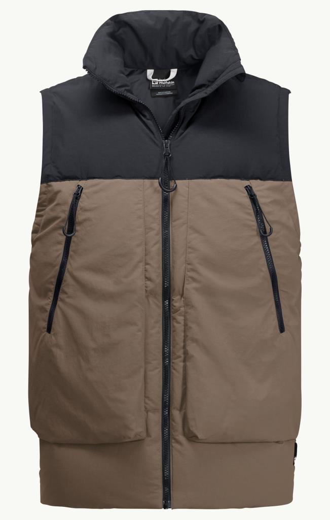 Jack Wolfskin 1207621_4610 Dellbrueck Vest Chestnut Erkek Outdoor Yelek