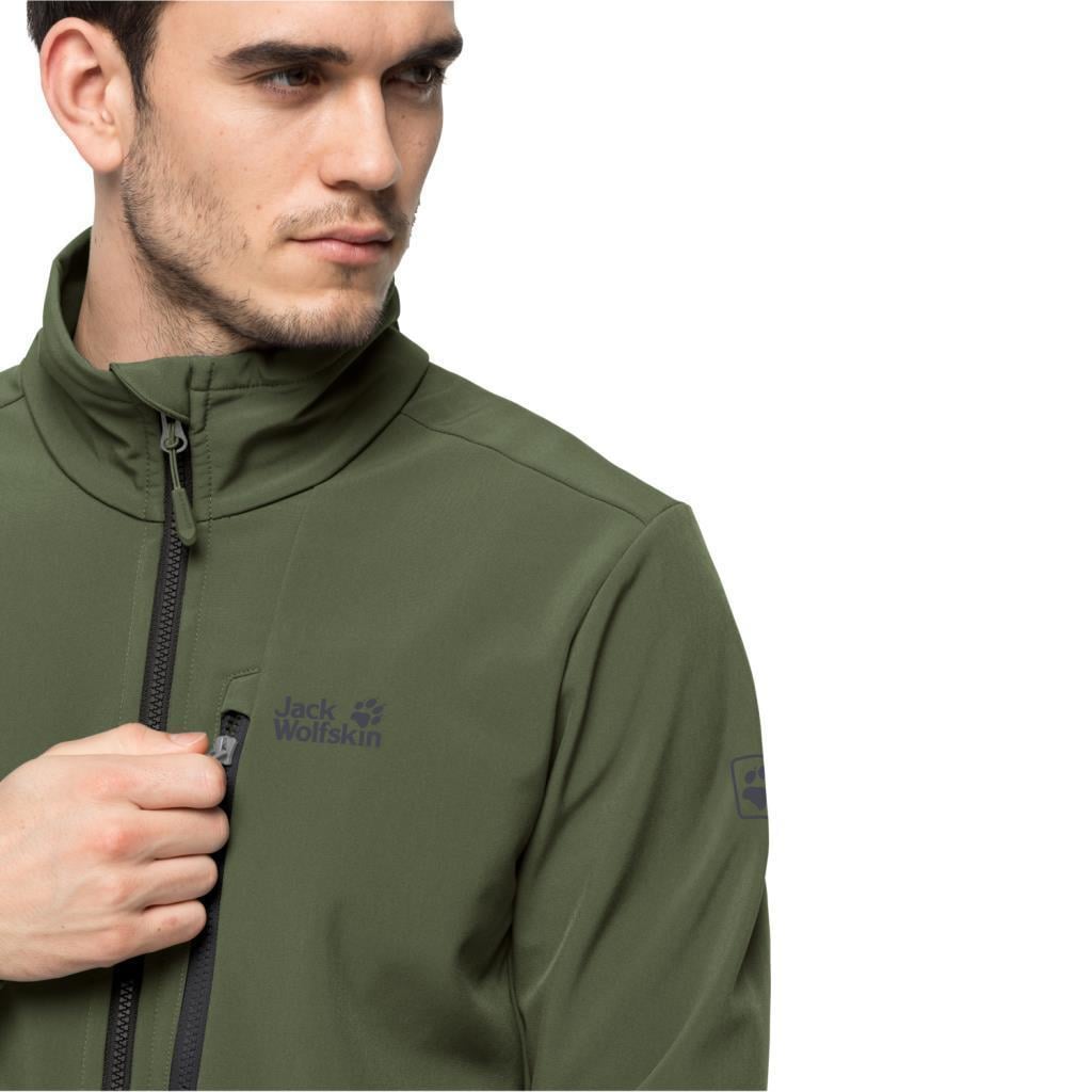 Jack Wolfskin 1305801_4129_006 Whirlwind Men Greenwood Erkek Outdoor Ceket