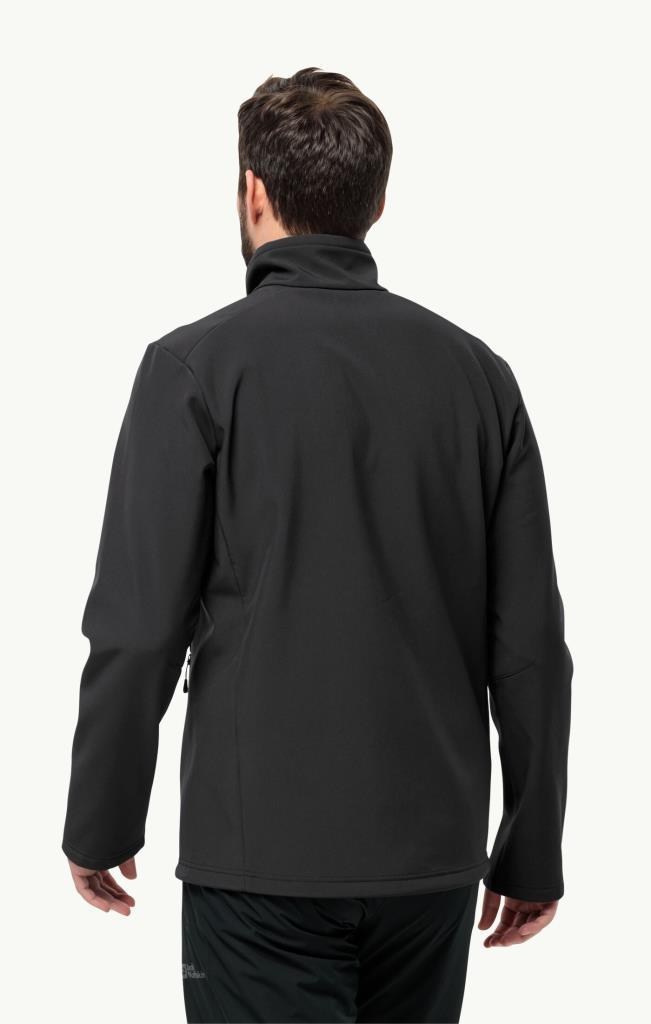 Jack Wolfskin 1305802_6000 Whirlwind Men Black Erkek Outdoor Ceket