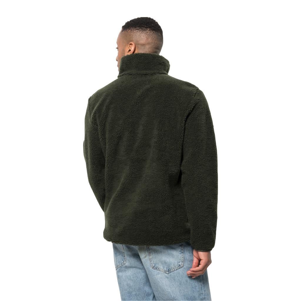 Jack Wolfskin 1710601_4018 Pank Snap Antique Green Erkek Outdoor Polar