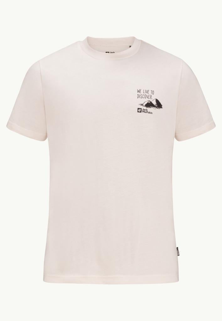 Jack Wolfskin 1809761TR Discover T M Seashell Erkek Tshirt