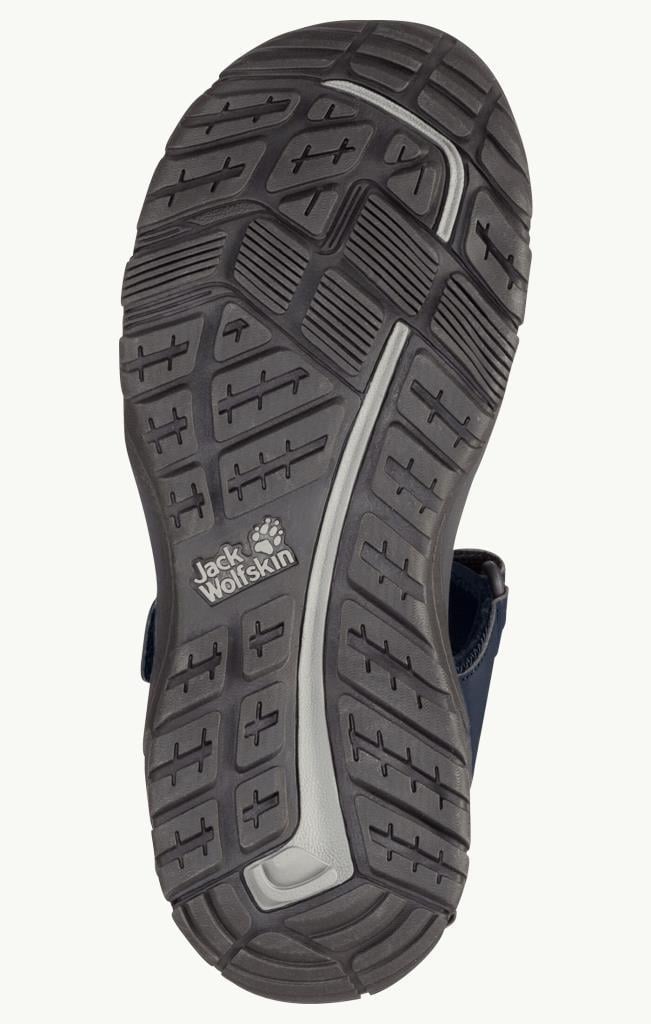Jack Wolfskin 4019011 Lakewood Cruise Blue/Grey Erkek Sandalet
