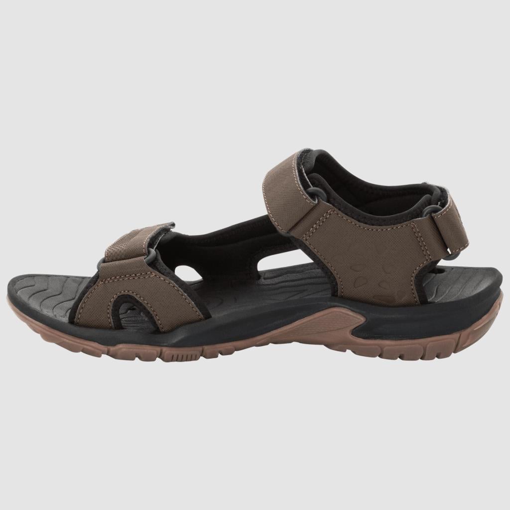 Jack Wolfskin 4019011 LakeWood Cruise Dark Wood Erkek Sandalet