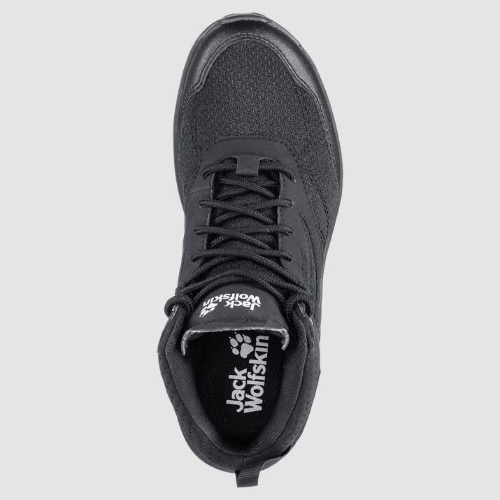 Jack Wolfskin 4039231 Woodland Texapore Mid W Black Kadın Outdoor Bot